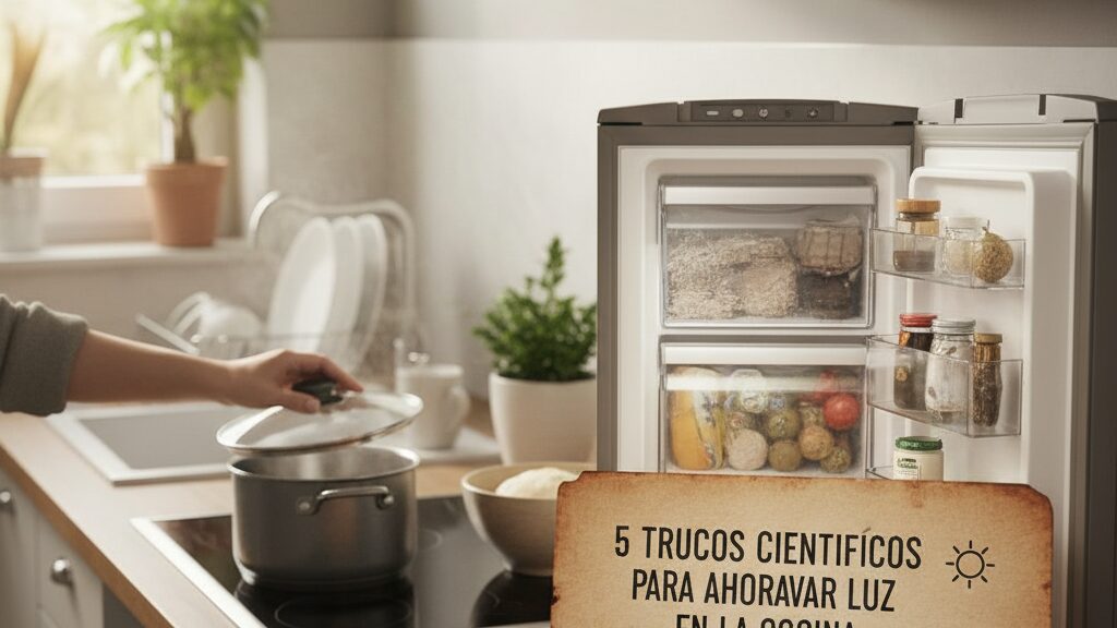 5 trucos basados en ciencia para ahorrar luz en la cocina sin cambiar de electrodomésticos