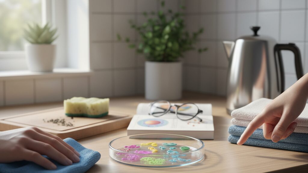 Microbios en casa: qué limpiar de verdad y qué no hace falta según la ciencia